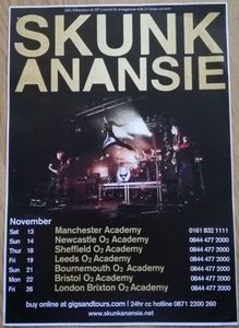 Skunk Anansie UK Tour 2010