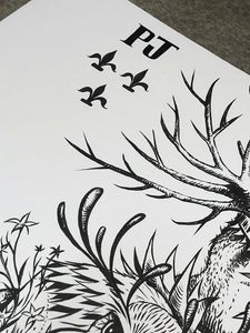 Pearl Jam Werchter 2012 (Original Inking)
