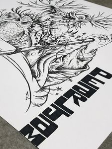 Pearl Jam Werchter 2012 (Original Inking)