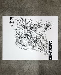 Pearl Jam Werchter 2012 (Original Inking)