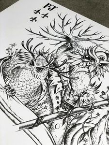 Pearl Jam Werchter 2012 (Original Inking)