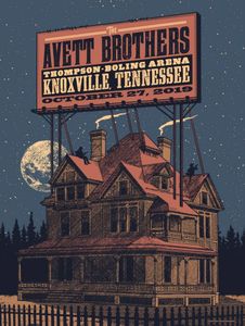 Avett Brothers Knoxville 2019 (Artist Edition)