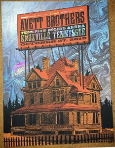 Avett Brothers Knoxville 2019 (Foil Edition)
