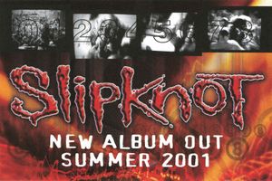 Slipknot ‎– 012345678 New Album Out Summer 2001