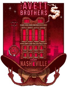 Avett Brothers Nashville 2019 (Artist Edition)