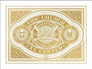 Eric Church Hartford 2019 (Variant Edition)