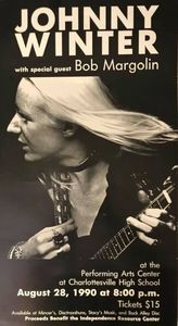 Johnny Winter Charlottesville 1990