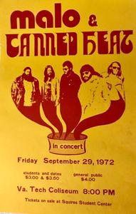 Canned Heat Blacksburg 1972
