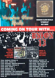 The Donas on Tour; Coming soon on Epitaph… The Bouncing Souls – How I Spent My Summer Vacation / Guttermouth – Covered With Ants; U.S. Bombs on Tour; The Slackers on Tour; Lars Frederiksen And The Bastards - Lars Frederiksen And The Bastards; Voodoo Glow Skulls coming on Tour with… Union 13; Madball on their Farwell Tour; Deviates appearing on The Vans "Off The Wall" Tour featuring Ignite, SNFU and Venerea