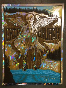 Eric Church Manchester 2019 (Lava Foil Edition)