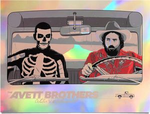 Avett Brothers Greenville 2019 (Rainbow Foil Edition)