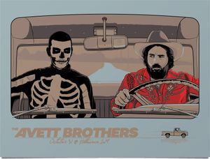 Avett Brothers Greenville 2019 (Blu Raspberry Edition)