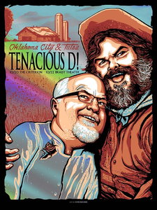 Tenacious D Oklahoma City & Tulsa 2019 (AP Foil Variant)