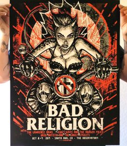 Bad Religion Santa Ana 2019 (Artist Proof)