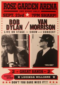 Bob Dylan / Van Morrison Portland 1998