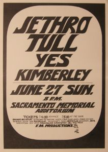 Jethro Tull Sacramento 1976
