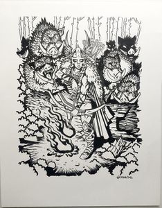 Foo Fighters Gothenburg 2018 (Original Inking)