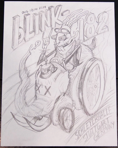 Blink-182 Stuttgart 2014 (Pencils)