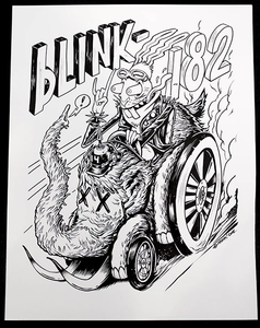 Blink-182 Stuttgart 2014 (Original Inking)