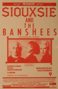 Siouxsie and The Banshees Santa Cruz 1988