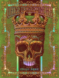 Queens of the Stone Age Amsterdam 2017 (AP Rainbow Foil Variant)