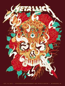 Metallica Milwaukee 2018 (AP Variant)