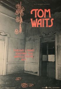 Tom Waits San Francisco 1987