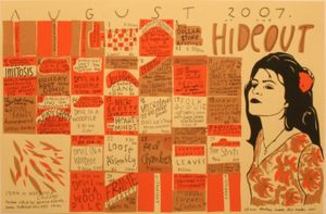 The Hideout Events Calendar August 2007