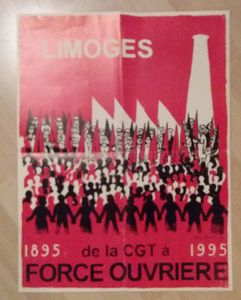 1895 1995 de la CGT a Force Ouvriere