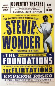 Stevie Wonder Coventry 1969