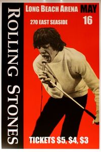 Rolling Stones Long Beach 1965 (Reprint edition)