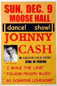 Johnny Cash Ventura 1956