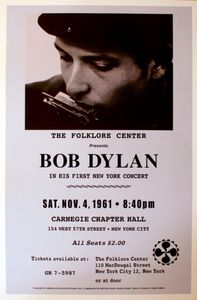 Bob Dylan New York 1961