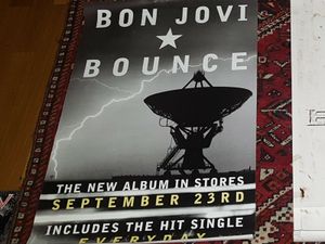 Bon Jovi Bounce Promo Poster