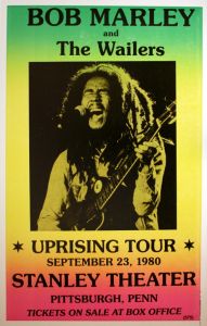 Bob Marley and The Wailers Pittsburgh 1980