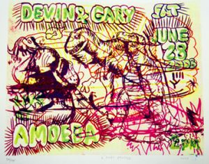 Gary Panter and Devin Flynn Berkeley 2008
