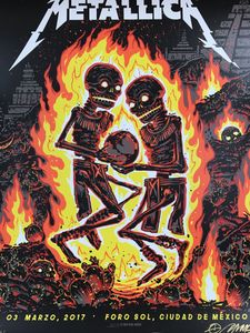 Metallica Mexico City 2017 (Night 2) (AP Regular)