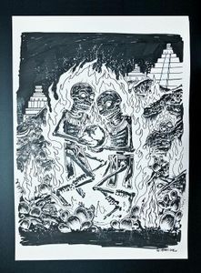 Metallica Mexico City 2017 (Night 2) (Original Inking)