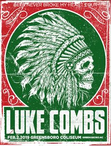Luke Combs Greensboro 2019