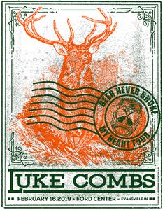 Luke Combs Evansville 2019