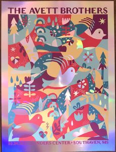 Avett Brothers Southaven 2019 (Foil Edition)