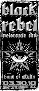 Black Rebel Motorcycle Club Columbus 2010