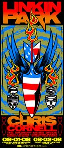 Linkin Park West Palm Beach / Tampa 2008 (Handbill edition)