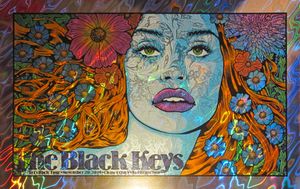 Black Keys San Francisco 2019 (Lava Foil Edition)