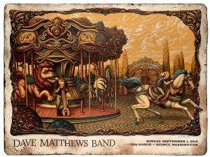 Dave Matthews Band George 2019 (Night 3) (Nostalgia Hand Embelished Edition)