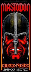 Mastodon Columbus 2007 (Handbill edition)