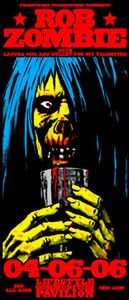 Rob Zombie Columbus 2006 (Handbill edition)