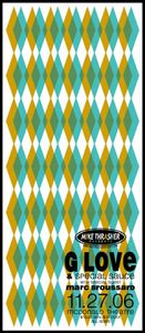 G. Love and Special Sauce Eugene 2006 (Handbill edition)