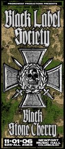 Black Label Society Columbus 2006 (Handbill edition)