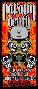 Napalm Death Portland 2006 (Handbill edition)